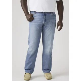 Straight-Jeans LEVI'S PLUS "501 LEVI'SORIGINAL B&T", Herren, Gr. 46, Länge 32, forgot your stretch, Denim/Jeans, Obermaterial: 99% Baumwolle, 1% Elasthan, straight fit, Jeans Straight-Jeans
