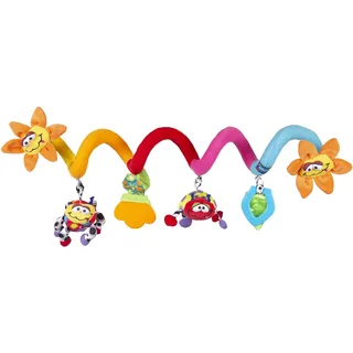 Playgro Kribbel Krabbel Käfer Kinderwagen Spirale, Ab 0 Monaten, Mehrfarbig, 40194