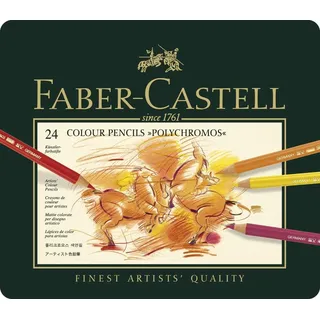 Faber-Castell Polychromos Buntstifte 24 St. mehrfarbig