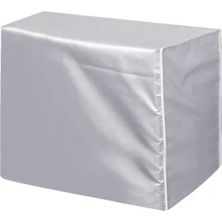 Wasserdichte Außenklimaanlagen Schutzhülle Anti-UV Staub- und Schneesicher 86x32x56cm - Silber