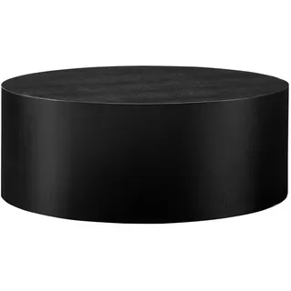 SalesFever Livetastic Schwarz Holzwerkstoff rund 80 x 30 x 80 cm