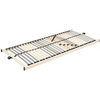 Carryhome Lattenrost , Holz , Buche,Birke , massiv,Schichtholz , 7-Zonen , 120x200 cm , Federholzleisten verleimt, Federleisten mit Duokappen, Mittelgurt, individuelle Liegehärteeinstellung, nicht verstellbar, alternative Größen erhältlich , Schlafzimmer, Lattenroste, nicht verstellbare Lattenroste