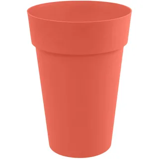 EDA - Blumentopf, hoch, Toskana, Ø 46 cm, Volumen 67 l, Ø 46 x H 65 cm, Orange