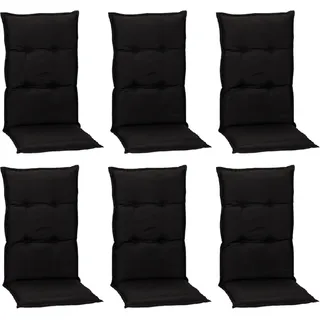 Beo Sitzauflage Hochlehner Trabzon 6er-Set Anthrazit