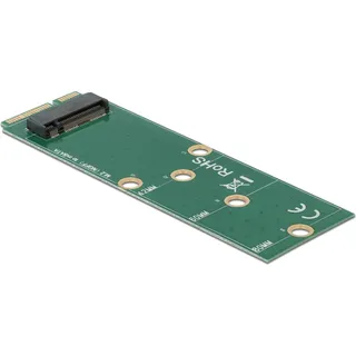 DeLock Adapter mSATA zu M.2 Key B Slot,