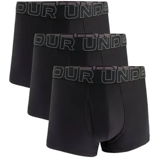 Under Armour Boxershorts 3 Einheiten Schwarz M