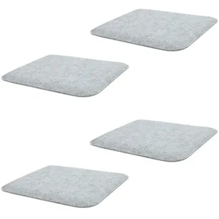 Idimex Sitzkissen Grace 35 x 35 cm Grau