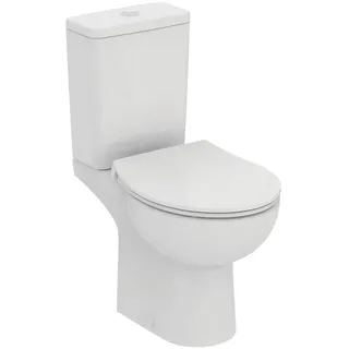 Ideal Standard Standtiefspül-WC mit WC-Sitz Weiß