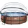 Wood Pools Ø 508 cm inkl. Sandfilteranlage, Abdeckplane, Poolleiter, Reparaturset