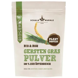 Schalk Mühle Bio - Roh Gerstengras Pulver rpoteinreich 1er Set (1 x 200g)