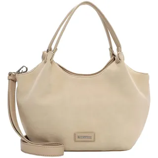 Shopper EMILY & NOAH "Shopper E&N Jeanna", Damen, Gr. B/H/T: 35cm x 24cm x 10cm 0, beige (beige 400), Polyurethan, Taschen Shopper