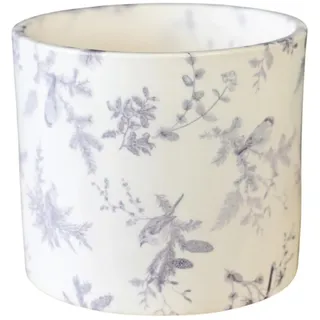 Ivyline Pflanzgefäß, Keramik, Vintage-Vogel, 16 x 18 cm