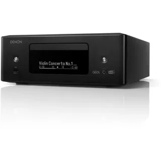 Denon RCD-N12DAB Kompaktanlage, HiFi Verstärker, CD-Player, Internetradio, Musikstreaming, HEOS Multiroom, Bluetooth und WLAN, AirPlay 2, Alexa Kompat