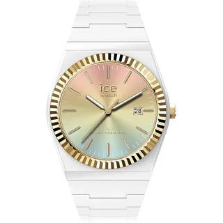ICE-Watch Ice power PW1 weiß (weiß, bunt), Armbanduhren, Damen, Quarzuhr, Armbanduhr,Herrenuhr,Damenuhr,Silikonarmband,Datum,10 bar wasserdicht