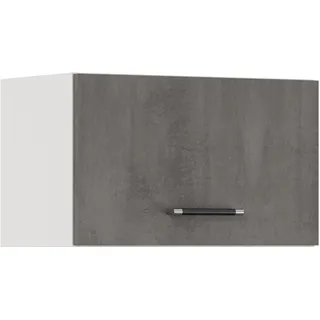 Impuls Küchen Hängeschrank Klapphängeschrank Prag und Valencia 60 x 34,2 x 35,7 cm Grau