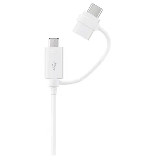 Samsung Datenkabel Micro-USB zu USB-A inkl USB-C Adapter - bulk