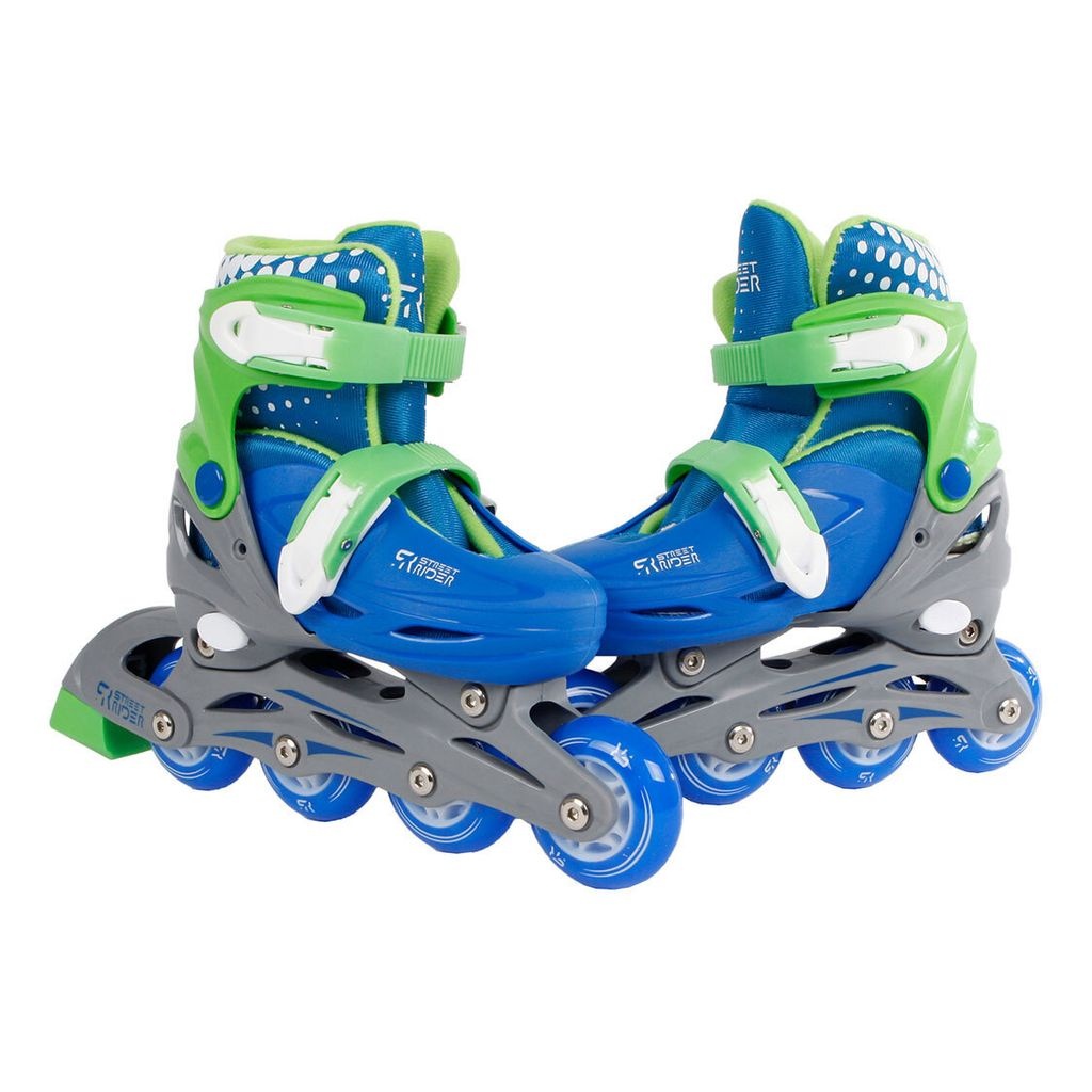 Bild von Inlineskates verstellbar Blau Größe 27-30,