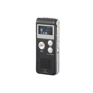 Renkforce RF-DVR-L169 Digitales Diktiergerät Aufzeichnungsdauer (max.) 25 h Schwarz Geräuschunterdr
