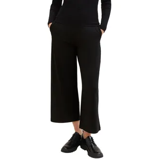 Tom Tailor Denim Culotte mit Eingrifftaschen, schwarz