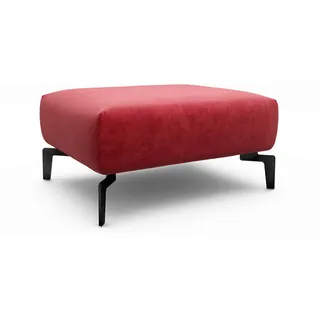 Sensoo Hocker , Rot , Textil , 90x70x46 cm , Stoffauswahl , Wohnzimmer, Sessel, Hocker & Hockerbänke, Sitzhocker