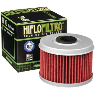 Hiflofiltro HF103 Premium Ölfilter Schwarz