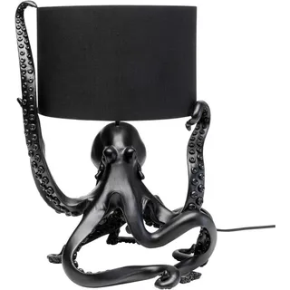 Kare-Design Tischleuchte , Schwarz , Kunststoff , 36.5x47x32.5 cm , Lampen & Leuchten, Innenbeleuchtung, Tischlampen, Tischlampen