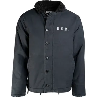 Mil-Tec US Navy Deck N-1, Textiljacke - Dunkelblau - 46