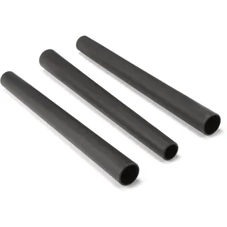 Shop-Vac 9061400 Verlängerungsstäbe mit 3,2 cm (1,25 Zoll) Durchmesser, 3-teiliges Set, langlebiger schwarzer Kunststoff, ideal für erweiterte Reichweite mit 3,2-cm-Schläuchen