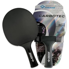 Bild von Donic-Schildkröt Tischtennisschläger CarboTec 900, Schwarz, One-Piece Konstruktion