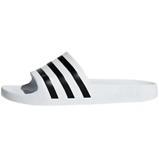 Adilette Aqua Cloud White / Core Black / Cloud White 48 1/2