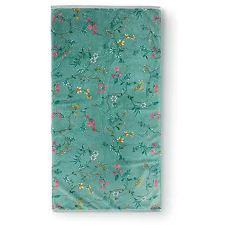 Pip Studio Duschtuch Les Fleurs | grün - 70 x 140
