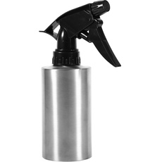 Fdit 304 Edelstahl Hand drücken Gießkanne Bewässerung Topf Spray Wasserkocher Flasche multifunktionale Pumpendruck für Indoor Outdoor Gartenpflanzen Blume Wasser Dosen 250 ml(250 ml)