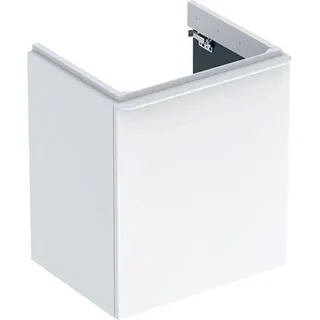 Geberit Smyle Square Waschtischunterschrank, 500366, 536x617x433mm, mit eine Tür, linksöffnend, 500.366.00.1 - Weiß