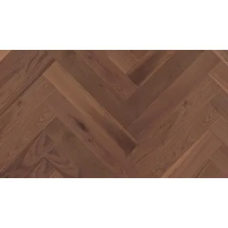 Weitzer Parkett Fischgrät Nussbaum , Nussbaumfarben , Holz , massiv, Schichtholz , 12.5x0.93x75 cm , pflegeleicht, lichtunempfindlich, abriebbeständig, für Fußbodenheizung geeignet , Teppiche und Böden, Bodenbeläge, Parkettböden, Fischgrätparkett