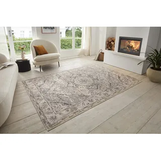 HANSE HOME Sand Kurzflorteppich 240 x 340 cm Beige/Grau