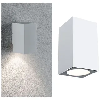 Paulmann LED Außenwandleuchte Flame IP44 eckig 58x75mm 3000K 3,8W 320lm 230V Aluminium