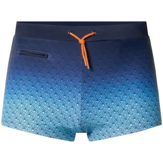 Badeshorts BABISTA "Badehose PABLEA", Herren, Gr. XXL, weit, blau (blau gemustert), Obermaterial: 80% Polyamid ECONYL PA ECONYL. 20% Elasthan EL., Badehosen Badeshorts