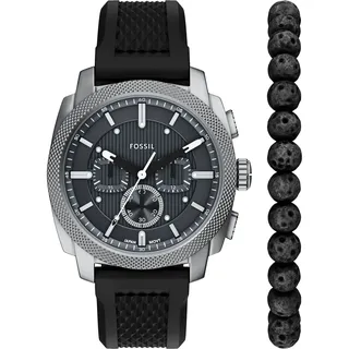 Fossil Machine Edelstahl 42 mm FS6145SET