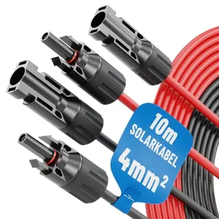 Absina 910003 Solarkabel-Set MC4 2x 10 m 4 mm2