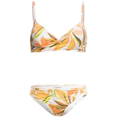 Bild Printed Beach Classics - Wickel-Bikini-Set für Frauen Weiß