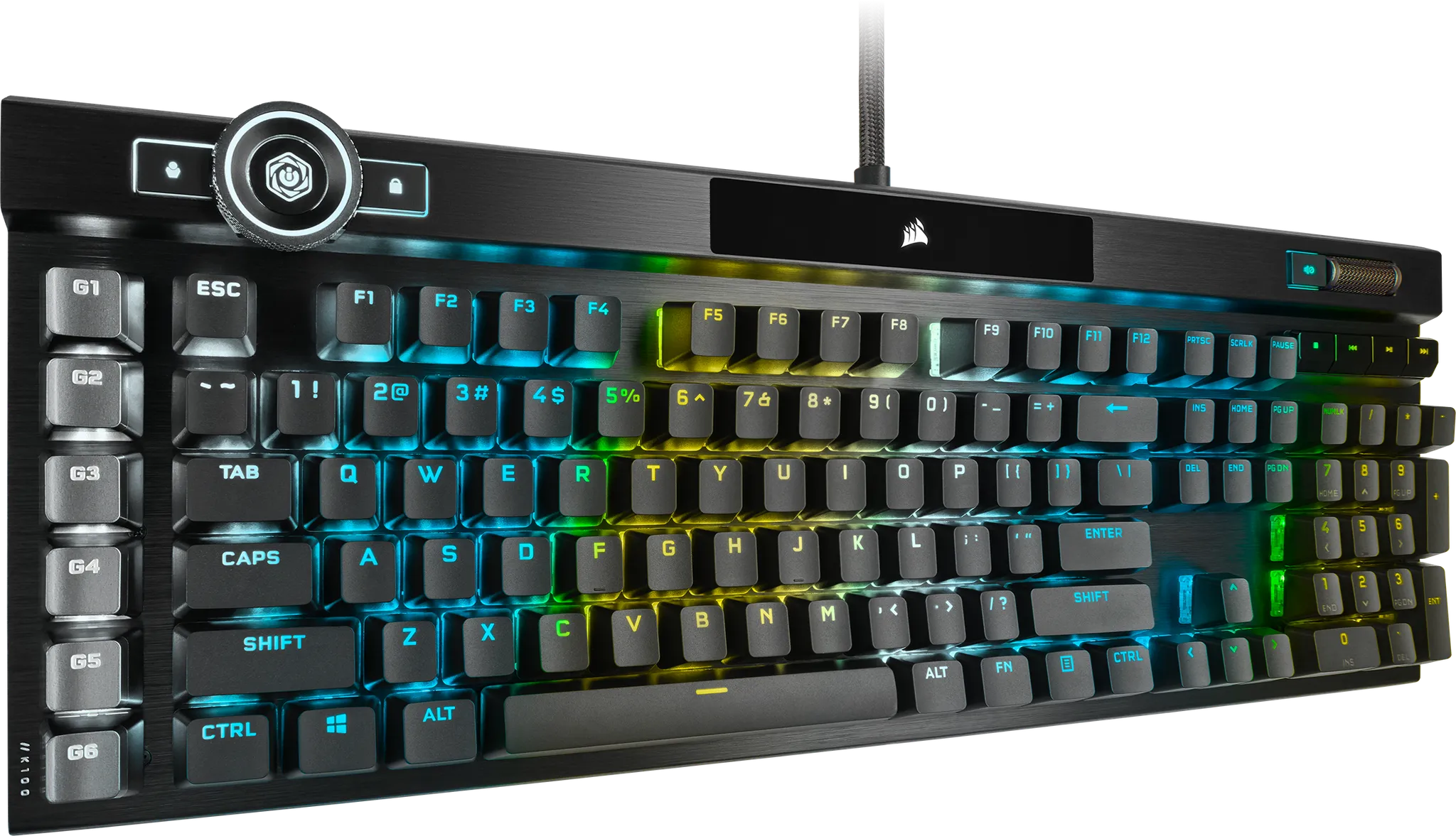 Bild von K100 RGB, Corsair OPX, USB, DE (CH-912A01A-DE)