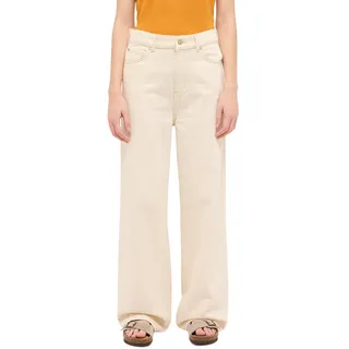 MUSTANG Weite Jeans »Damen Style Luise Wide«, beige
