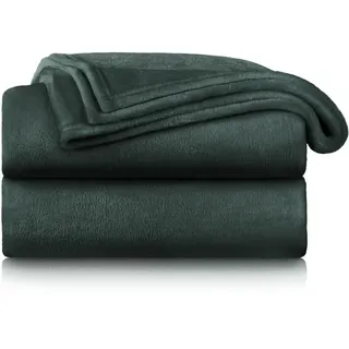 Blumtal Kuscheldecke 270 x 230 cm Grün
