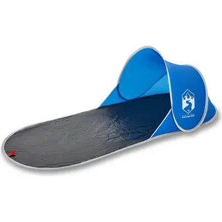 vidaXL Strandzelt Azurblau Pop-Up Wasserdicht - Blau