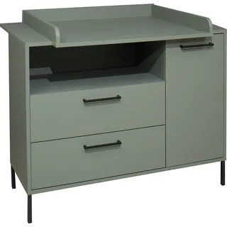 Mäusbacher Wickelkommode "Ole", grün, pine grün), Wickelkommoden, Wickelkommode, Breite "119", pine grün,