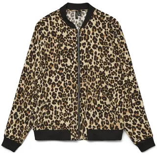 VERO MODA Damen Vmcoco L/S Bomber Ga AOP Blazer, Tigers Eye, m