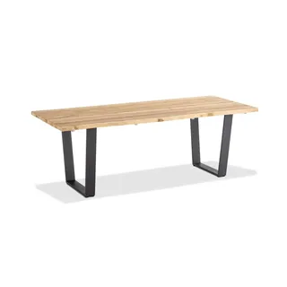 Niehoff Gartentisch 220 x 95 x 76 cm Grau