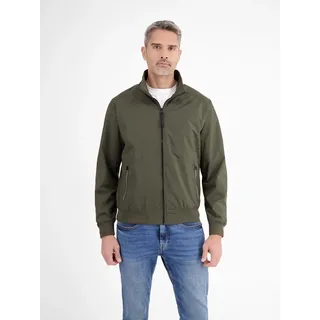 Blouson LERROS "Wind- und wasserabweisender Herren Blouson", Herren, Gr. L, grün (deep olive), 100% Polyester, Jacken Blouson