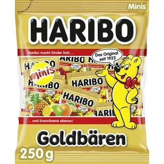 HARIBO Goldbären Minis Fruchtgummi 250,0 g