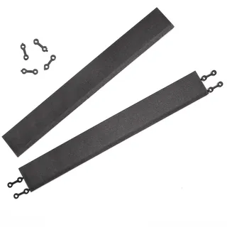 Andiamo Klickfliesen-Kantenleiste schwarz 50 x 38 cm 2 St.